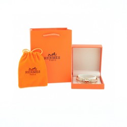 Hermes Mini Clic Chaine D'ancre Bracelet Pink Gold Uk