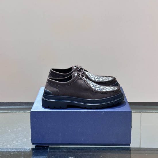 replica EXPLORER BROWN NUBUCK CALFSKIN - CD308 UK