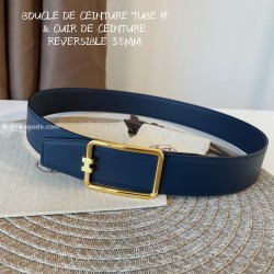 BOUCLE DE CEINTURE TUBE H & CUIR DE CEINTURE REVERSIBLE - B199 UK BOUCLE DE CEINTURE TUBE H & CUIR DE CEINTURE REVERSIBLE - B199 UK