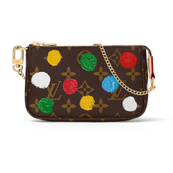 X Yayoi Kusama Mini Pochette Accessoires Monogram Canvas M81866 Uk