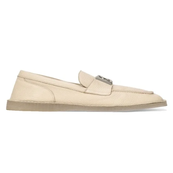 Replica Dolce & Gabbana 11079 DFR#14421 Buddha Luxury Replica Logo Loafers In Grey - Gd224 Uk - 11079 - Buddha Luxury