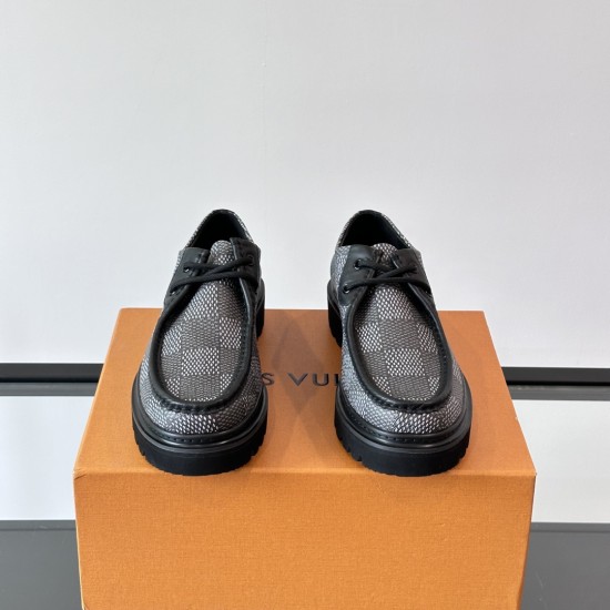 Replica RANGER DERBY SHOES IN BLACK - LV811 UK replica RANGER DERBY SHOES IN BLACK - LV811 UK