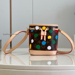 X Yayoi Kusama Nano Noe Bucket Bag Uk X Yayoi Kusama Nano Noe Bucket Bag Uk