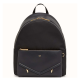 replica NYLON AND LEATHER BACKPACK BAG BLACK UK