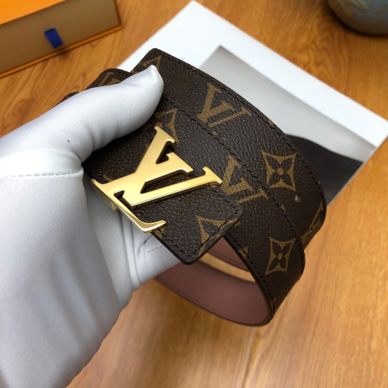 Replica BELT LV INITIALES REVERSIBLE MONOGRAM ROSE POUDRE - B33 UK replica BELT LV INITIALES REVERSIBLE MONOGRAM ROSE POUDRE - B33 UK