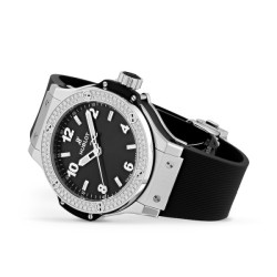 Hublot Big Bangquartz Black Rubber Watch Hublot Big Bangquartz Black Rubber Watch