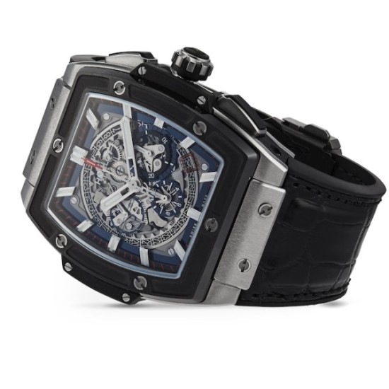 Super Clone Replica Hublot Spirit Of Big Bang Automatic Skeleton Leather Watch 4503 Buddha Luxury
