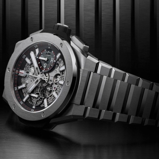 Super Clone Replica Hublot Big Bang Automatic Black Titanium Watch 4473 Buddha Luxury
