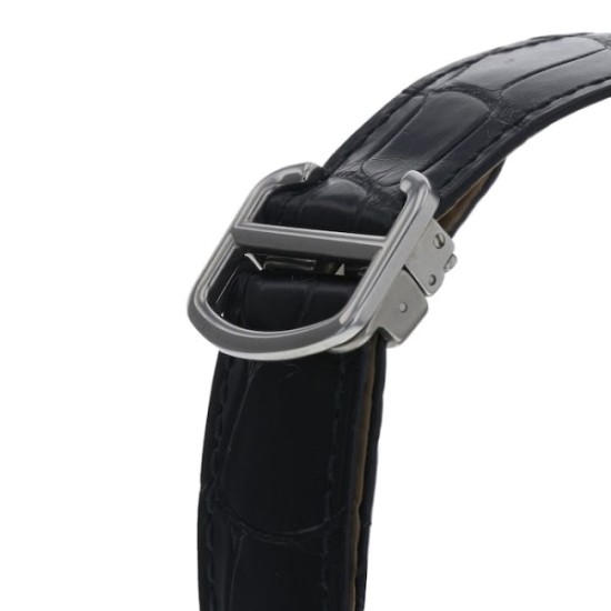 Replica Cartier 4117 24013144 Buddha Luxury Replica Cartier Ballon Bleu De Cartier Automatic Silver Leather Watch - 4117 - Buddha Luxury