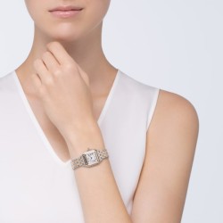 cartier panthère de cartierquartz white 18ct yellow gold watch w2pn0006 uk