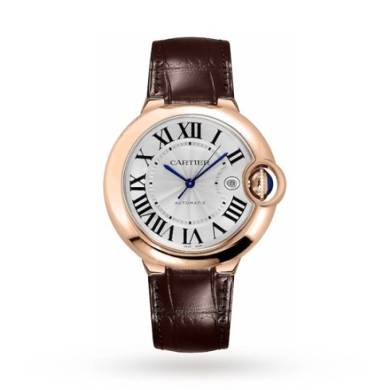 Replica Cartier Ballon Bleu De Cartierautomatic Silver Leather Watch Wgbb0030 Uk