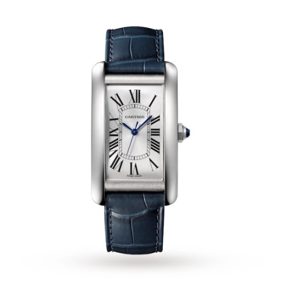 replica cartier tank américaineautomatic silver alligator watch wsta0018 uk