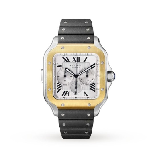 Replica Cartier Santos De Cartierautomatic Silver Stainless Steel Watch W2Sa0008 Uk