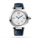Replica Cartier Pasha De Cartier Automatic Silver Alligator Watch - 4182 - Buddha Luxury