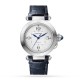replica cartier pasha de cartierautomatic silver alligator watch wspa0012 uk