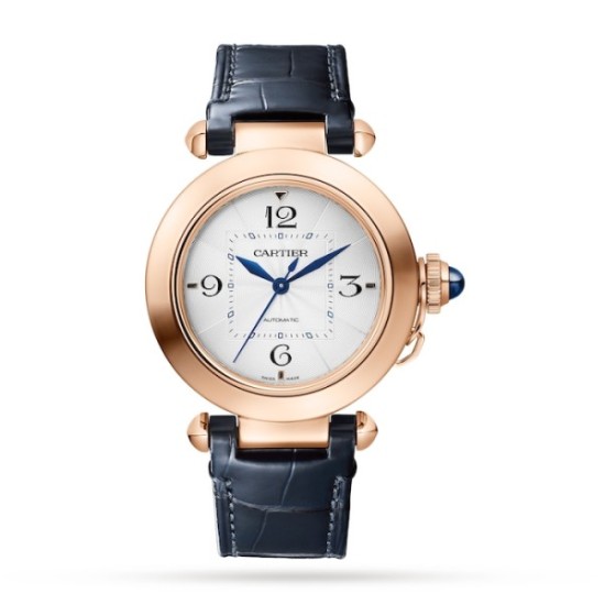 Super Clone Replica Cartier Pasha De Cartier Automatic Silver Alligator Watch 1:1 - UK Super Clone Replica Cartier Pasha De Cartier Automatic Silver Alligator Watch 1:1 - UK