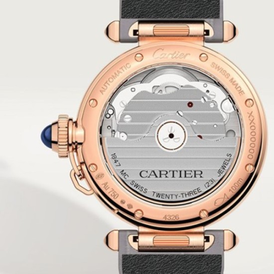 Super Clone Replica Cartier Pasha De Cartier Automatic Silver Alligator Watch 1:1 - UK Super Clone Replica Cartier Pasha De Cartier Automatic Silver Alligator Watch 1:1 - UK
