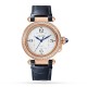 replica cartier pasha de cartierautomatic silver alligator watch wjpa0012 uk