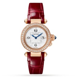 cartier pasha de cartierquartz white alligator watch wjpa0017 uk