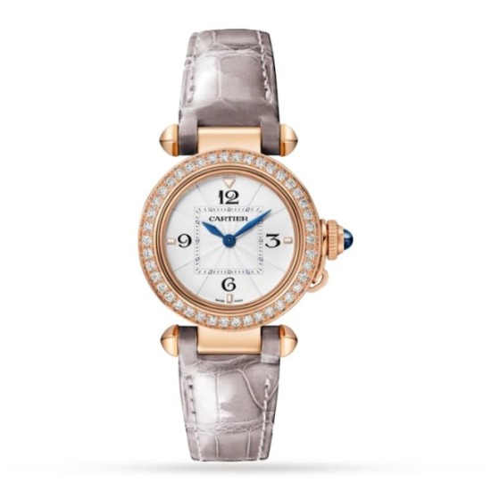 replica cartier pasha de cartierquartz white alligator watch wjpa0017 uk