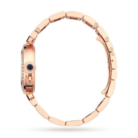 replica cartier pasha de cartierquartz silver 18ct rose gold watch wjpa0018 uk