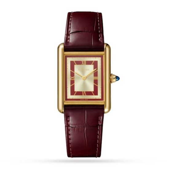 replica Cartier Tank Louis Multicoloured Leather Watch WGTA0059 UK