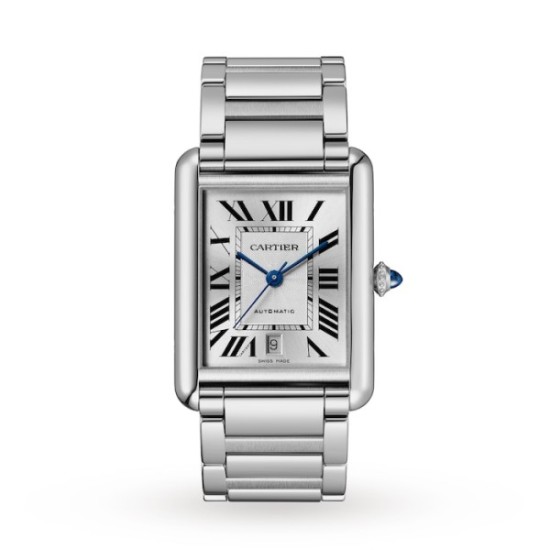replica cartier tank mustautomatic silver stainless steel watch wsta0053 uk