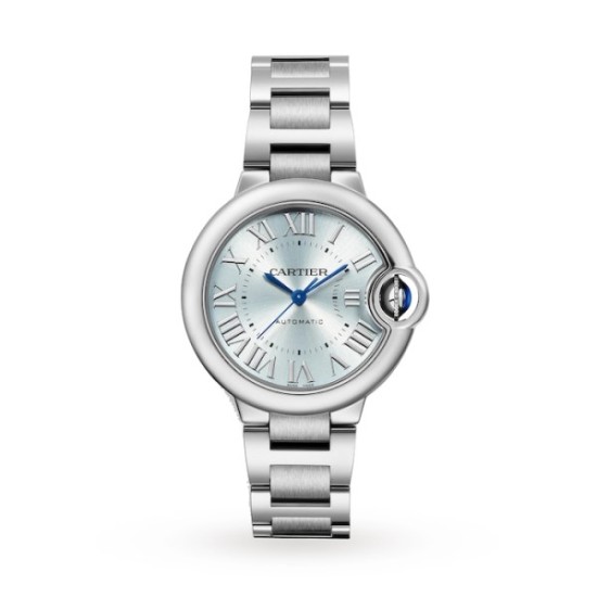 replica cartier ballon bleu de cartierautomatic blue stainless steel watch wsbb0062 uk