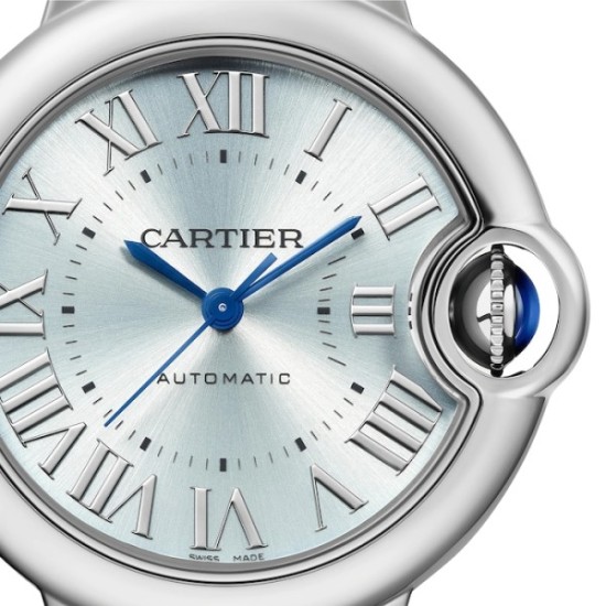 replica cartier ballon bleu de cartierautomatic blue stainless steel watch wsbb0062 uk