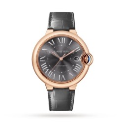 cartier ballon bleu de cartierautomatic grey alligator watch wgbb0050 uk
