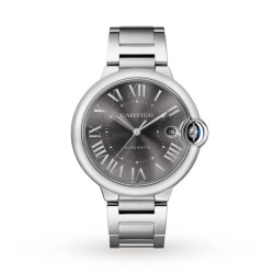 cartier ballon bleu de cartierautomatic grey stainless steel watch wsbb0060 uk