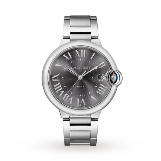 replica cartier ballon bleu de cartierautomatic grey stainless steel watch wsbb0060 uk