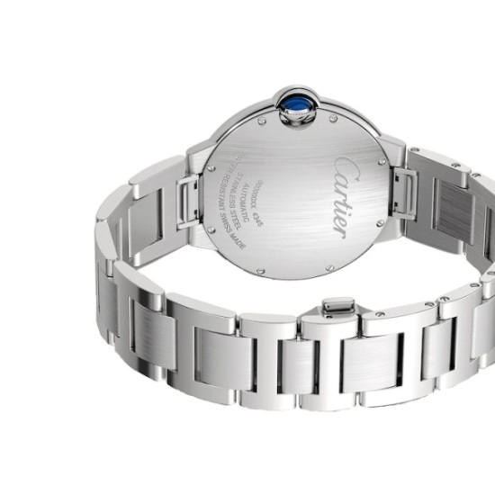 replica cartier ballon bleu de cartierautomatic grey stainless steel watch wsbb0060 uk