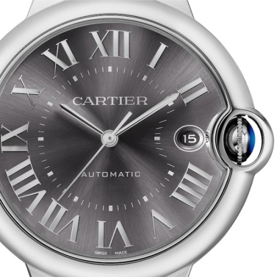 replica cartier ballon bleu de cartierautomatic grey stainless steel watch wsbb0060 uk