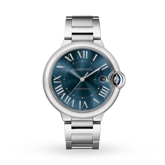 replica cartier ballon bleu de cartierautomatic blue stainless steel watch wsbb0061 uk