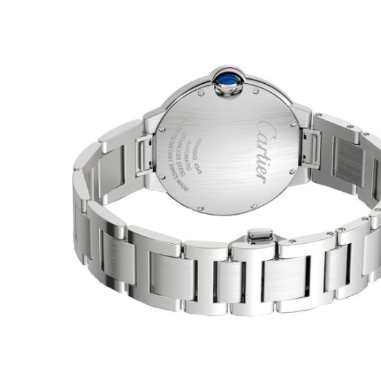 replica cartier ballon bleu de cartierautomatic blue stainless steel watch wsbb0061 uk