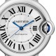 Super Clone Replica Cartier Ballon Bleu De Cartier Automatic Silver Alligator Watch 1:1 - UK Replica Cartier Ballon Bleu De Cartier Automatic Silver Alligator Watch - 4129 - Buddha Luxury