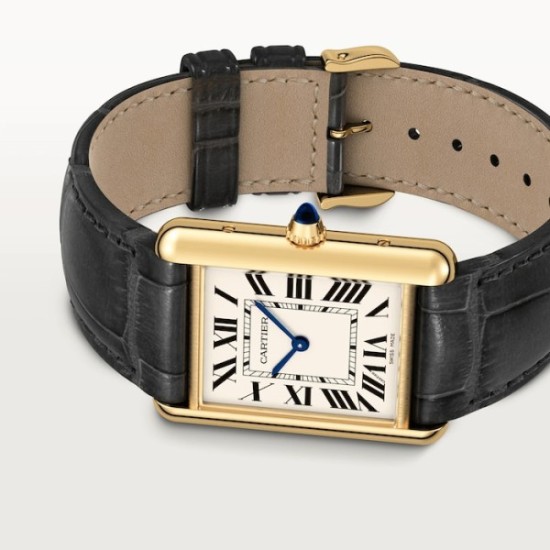 replica cartier tank louisquartz white alligator watch wgta0067 uk