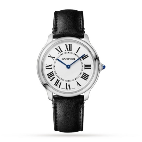 Replica Cartier Ronde Mustquartz Silver Calf Watch Wsrn0031 Uk
