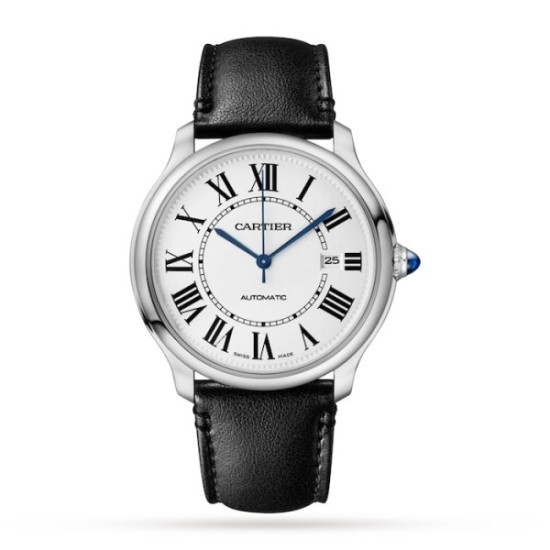 Replica Cartier Ronde Mustquartz Silver Calf Watch Wsrn0032 Uk