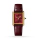 replica Cartier Tank Must Unisex Quartz Red Alligator Watch WGTA0093 UK