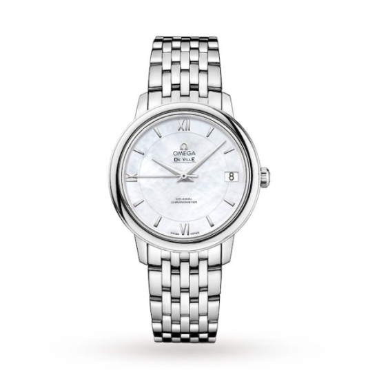 Replica Omega De Villeautomatic Mother Of Pearl Stainless Steel Watch O42410332005001 Uk