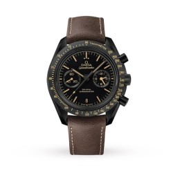 Omega Speedmasterautomatic Black Leather Watch O31192445101006 Uk