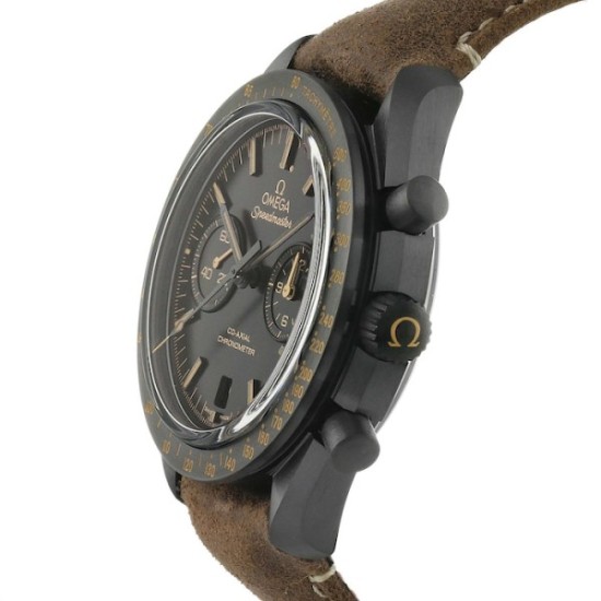 Replica Omega Speedmasterautomatic Black Leather Watch O31192445101006 Uk