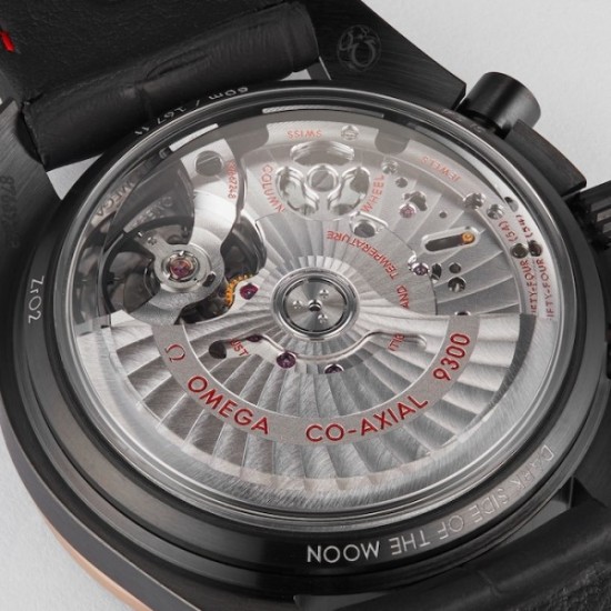 Replica Omega Speedmasterautomatic Black Leather Watch O31163445106001 Uk