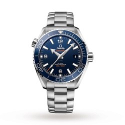 Omega Planet Oceanautomatic Blue Stainless Steel Watch O21530442103001 Uk
