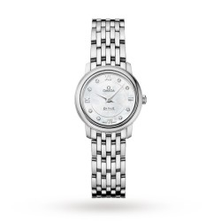 Omega De Villequartz Silver Watch