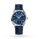 Super Clone Replica Omega Seamaster Aqua Terra Automatic Blue Leather Watch 3787 Buddha Luxury