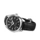 Replica Omega Seamaster Aqua Terraautomatic Black Leather Watch O22013412101001 Uk