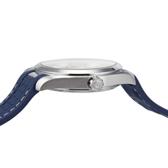 Super Clone Replica Omega Seamaster Aqua Terra Automatic Blue Rubber Watch 02 3827 Buddha Luxury